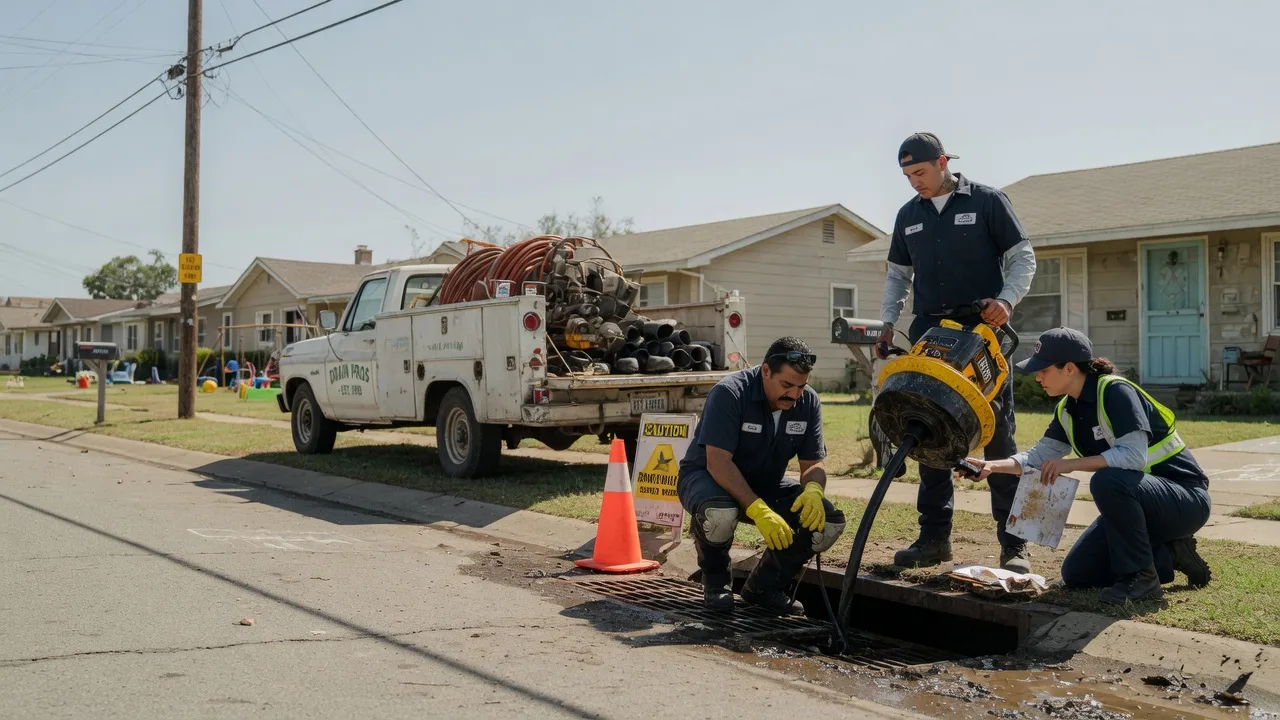 Drain Cleaning in Round O, SC near me